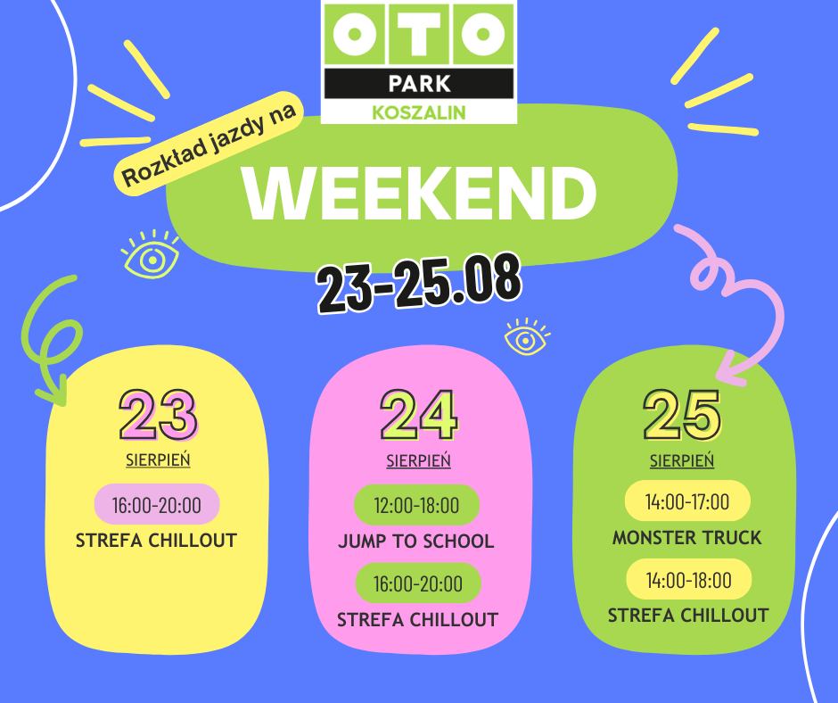 Weekend w OTO PARK Koszalin!