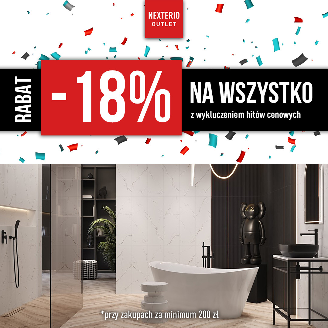 Nexterio – 18% na cały asortyment!